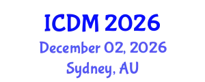 International Conference on Data Mining (ICDM) December 02, 2026 - Sydney, Australia
