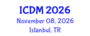 International Conference on Data Mining (ICDM) November 08, 2026 - Istanbul, Turkey