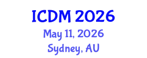 International Conference on Data Mining (ICDM) May 11, 2026 - Sydney, Australia