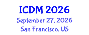 International Conference on Data Mining (ICDM) September 27, 2026 - San Francisco, United States