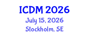 International Conference on Data Mining (ICDM) July 15, 2026 - Stockholm, Sweden