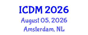 International Conference on Data Mining (ICDM) August 05, 2026 - Amsterdam, Netherlands