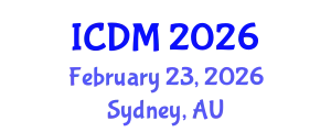 International Conference on Data Mining (ICDM) February 23, 2026 - Sydney, Australia