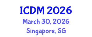International Conference on Data Mining (ICDM) March 30, 2026 - Singapore, Singapore