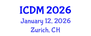 International Conference on Data Mining (ICDM) January 12, 2026 - Zurich, Switzerland
