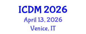 International Conference on Data Mining (ICDM) April 13, 2026 - Venice, Italy