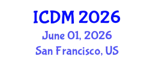 International Conference on Data Mining (ICDM) June 01, 2026 - San Francisco, United States