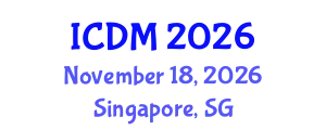 International Conference on Data Mining (ICDM) November 18, 2026 - Singapore, Singapore