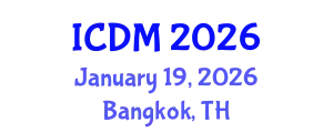 International Conference on Data Mining (ICDM) January 19, 2026 - Bangkok, Thailand