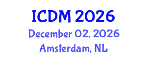 International Conference on Data Mining (ICDM) December 02, 2026 - Amsterdam, Netherlands