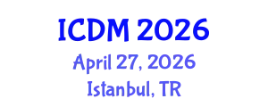 International Conference on Data Mining (ICDM) April 27, 2026 - Istanbul, Turkey