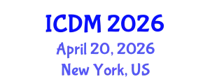 International Conference on Data Mining (ICDM) April 20, 2026 - New York, United States