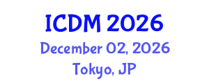 International Conference on Data Mining (ICDM) December 02, 2026 - Tokyo, Japan