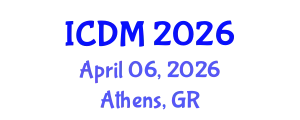 International Conference on Data Mining (ICDM) April 06, 2026 - Athens, Greece
