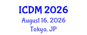 International Conference on Data Mining (ICDM) August 16, 2026 - Tokyo, Japan