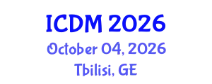 International Conference on Data Mining (ICDM) October 04, 2026 - Tbilisi, Georgia