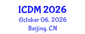 International Conference on Data Mining (ICDM) October 06, 2026 - Beijing, China