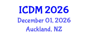 International Conference on Data Mining (ICDM) December 01, 2026 - Auckland, New Zealand