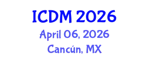 International Conference on Data Mining (ICDM) April 06, 2026 - Cancún, Mexico