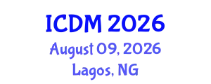 International Conference on Data Mining (ICDM) August 09, 2026 - Lagos, Nigeria