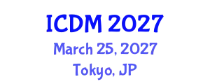 International Conference on Data Mining (ICDM) March 25, 2027 - Tokyo, Japan