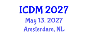 International Conference on Data Mining (ICDM) May 13, 2027 - Amsterdam, Netherlands