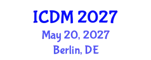 International Conference on Data Mining (ICDM) May 20, 2027 - Berlin, Germany