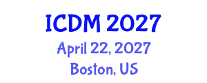 International Conference on Data Mining (ICDM) April 22, 2027 - Boston, United States