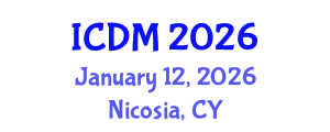 International Conference on Data Mining (ICDM) January 12, 2026 - Nicosia, Cyprus