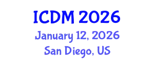 International Conference on Data Mining (ICDM) January 12, 2026 - San Diego, United States