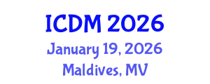 International Conference on Data Mining (ICDM) January 19, 2026 - Maldives, Maldives