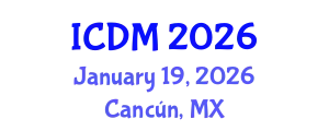 International Conference on Data Mining (ICDM) January 19, 2026 - Cancún, Mexico