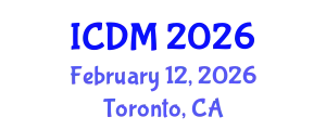 International Conference on Data Mining (ICDM) February 12, 2026 - Toronto, Canada