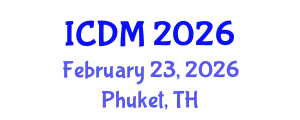 International Conference on Data Mining (ICDM) February 23, 2026 - Phuket, Thailand