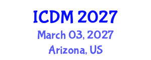 International Conference on Data Mining (ICDM) March 03, 2027 - Arizona, United States