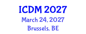 International Conference on Data Mining (ICDM) March 24, 2027 - Brussels, Belgium