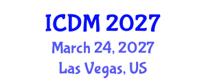 International Conference on Data Mining (ICDM) March 24, 2027 - Las Vegas, United States