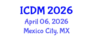 International Conference on Data Mining (ICDM) April 06, 2026 - Mexico City, Mexico