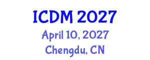 International Conference on Data Mining (ICDM) April 10, 2027 - Chengdu, China