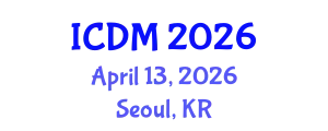 International Conference on Data Mining (ICDM) April 13, 2026 - Seoul, Republic of Korea