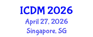International Conference on Data Mining (ICDM) April 27, 2026 - Singapore, Singapore