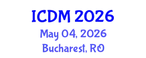 International Conference on Data Mining (ICDM) May 04, 2026 - Bucharest, Romania