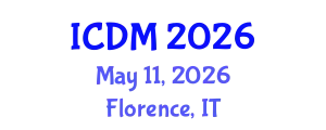 International Conference on Data Mining (ICDM) May 11, 2026 - Florence, Italy