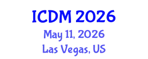 International Conference on Data Mining (ICDM) May 11, 2026 - Las Vegas, United States