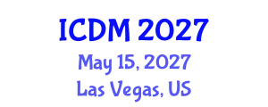 International Conference on Data Mining (ICDM) May 15, 2027 - Las Vegas, United States