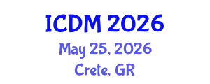 International Conference on Data Mining (ICDM) May 25, 2026 - Crete, Greece