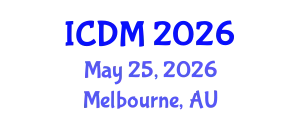 International Conference on Data Mining (ICDM) May 25, 2026 - Melbourne, Australia