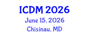 International Conference on Data Mining (ICDM) June 15, 2026 - Chisinau, Republic of Moldova