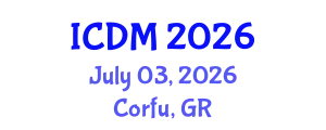 International Conference on Data Mining (ICDM) July 03, 2026 - Corfu, Greece