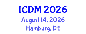 International Conference on Data Mining (ICDM) August 14, 2026 - Hamburg, Germany